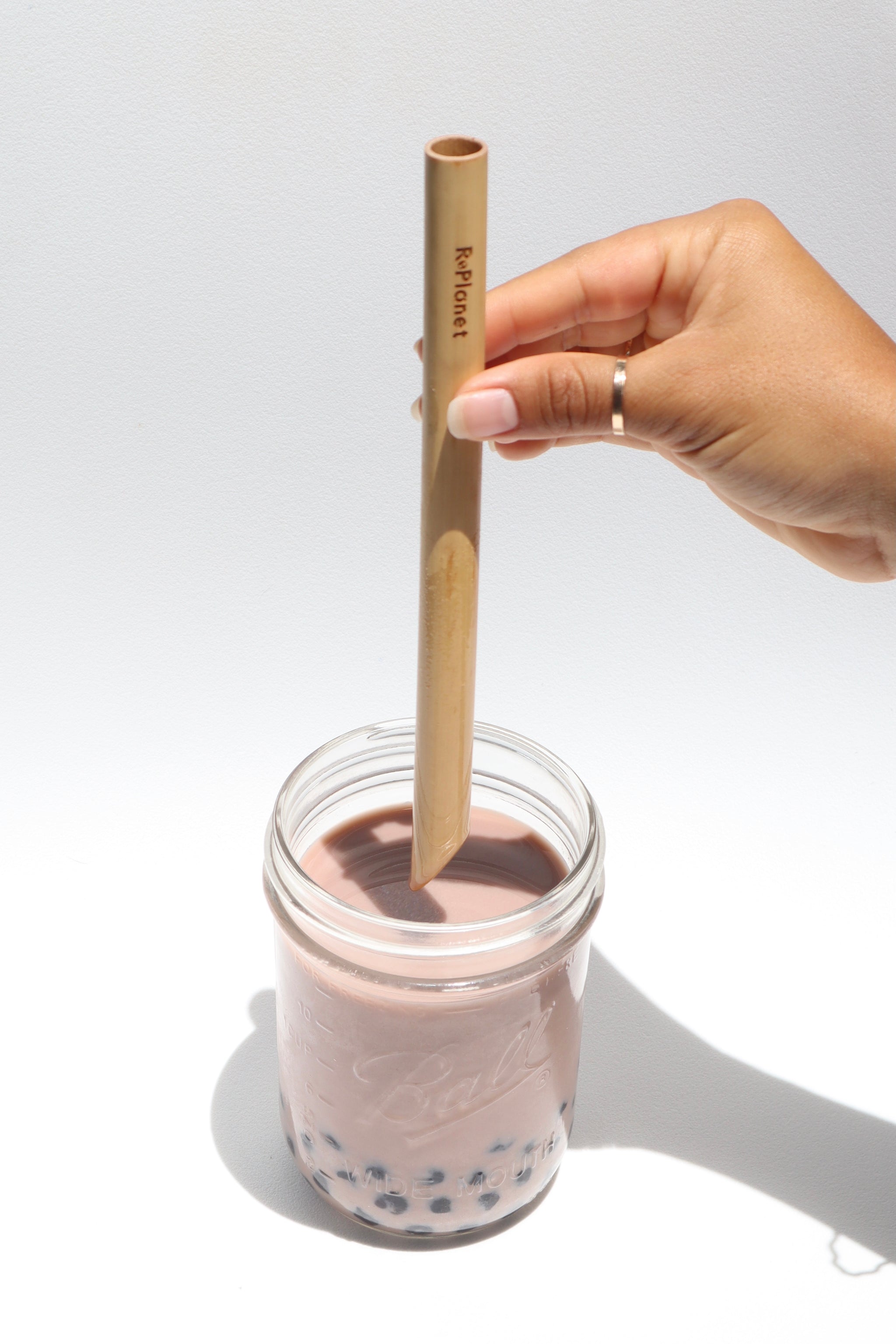 Bamboo Boba Straw