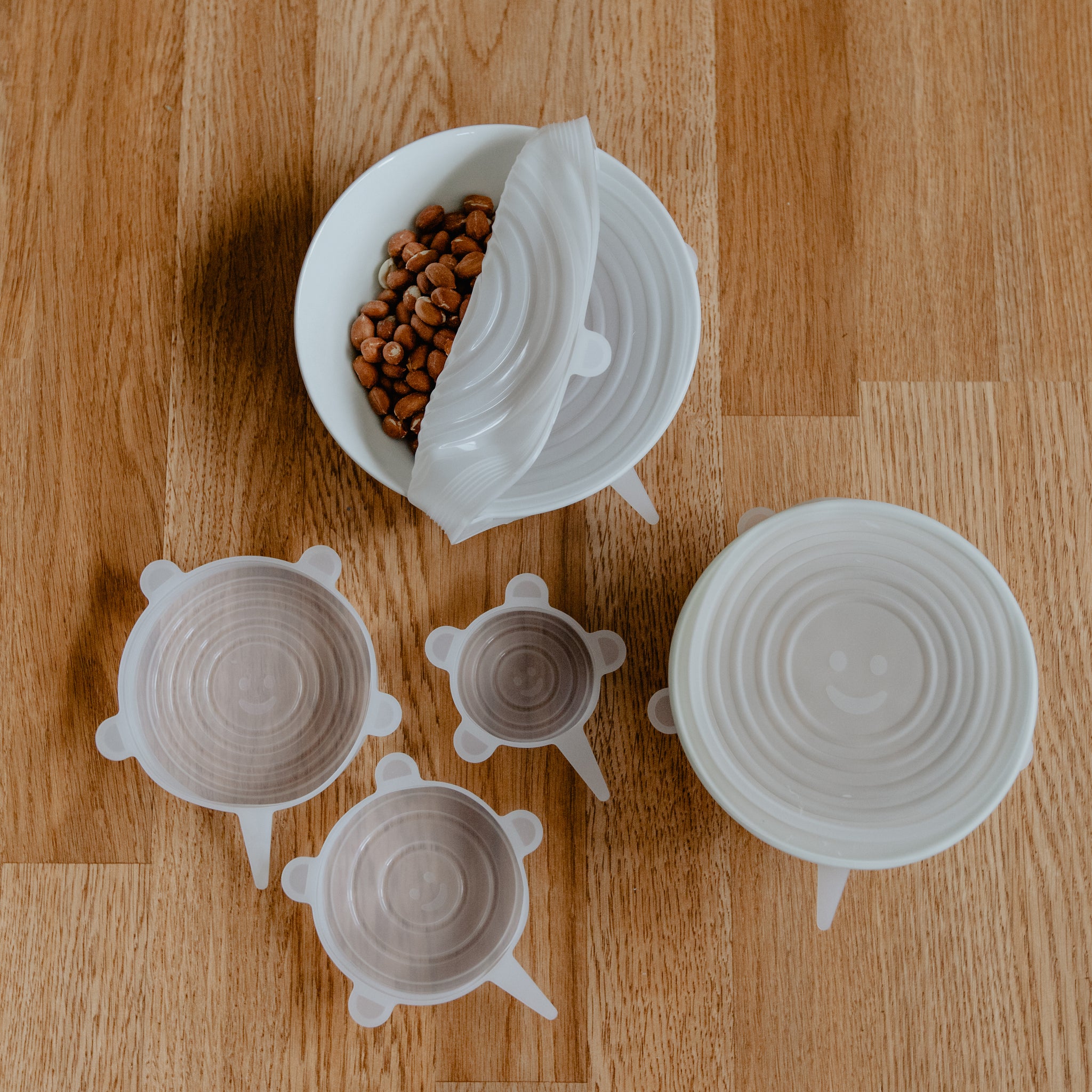 Silicone Stretch Lids - 6 pack