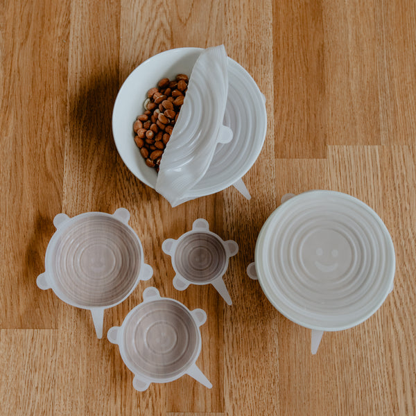 Silicone Stretch Lids - 6 pack