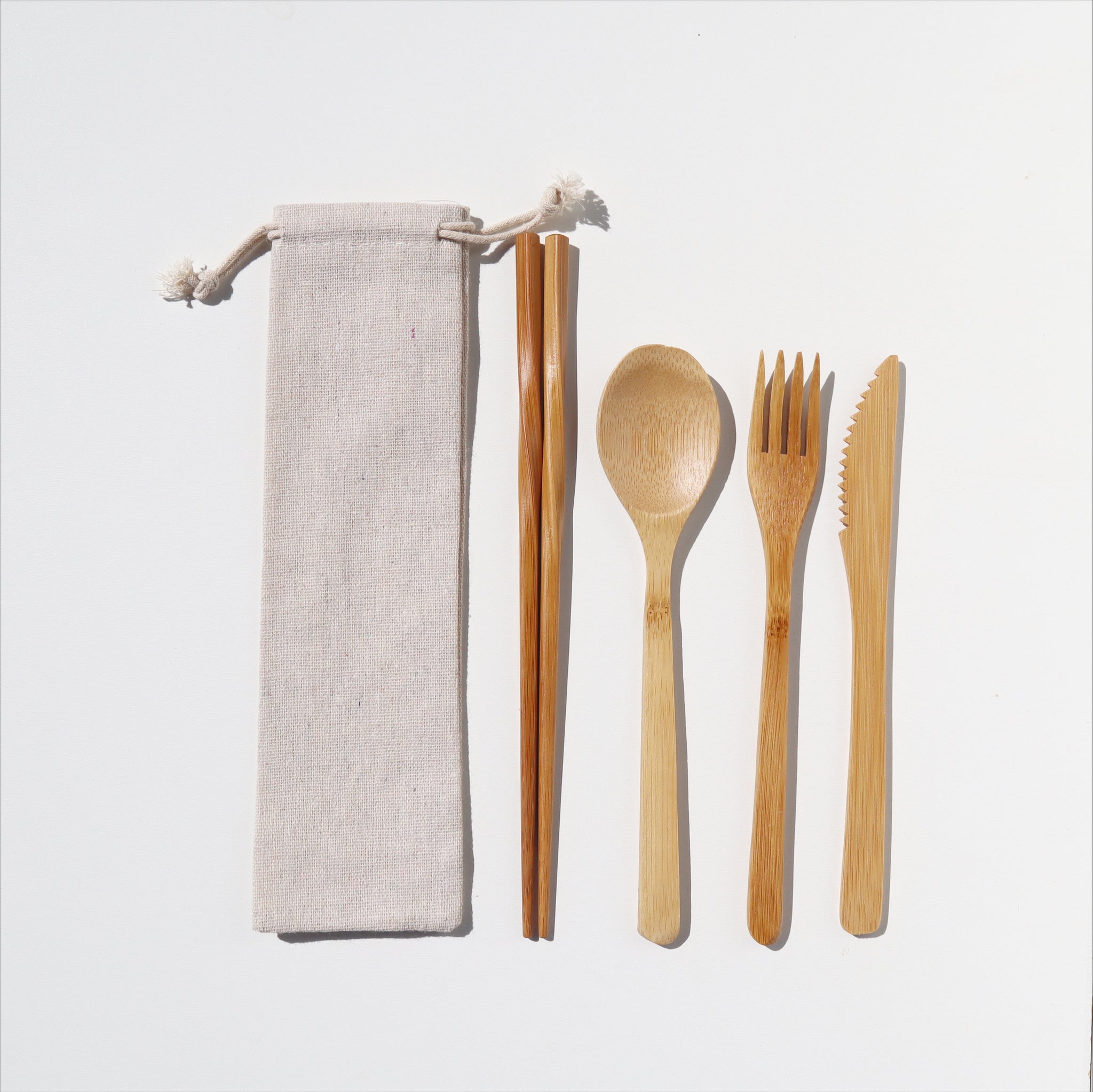 Bamboo Utensil Kit
