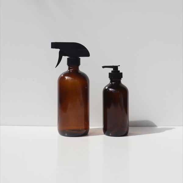 Amber Glass Bottle