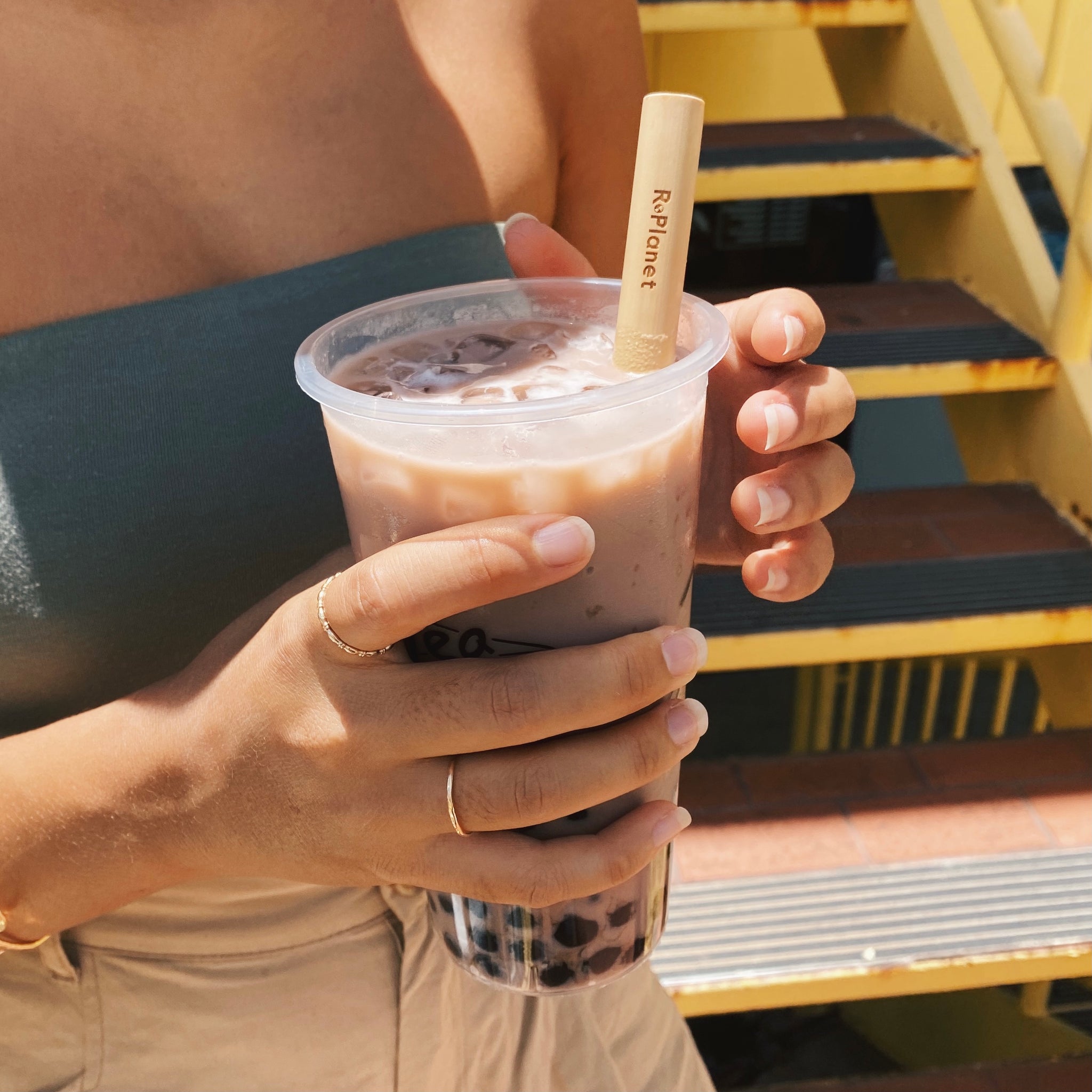 Bamboo Boba Straw